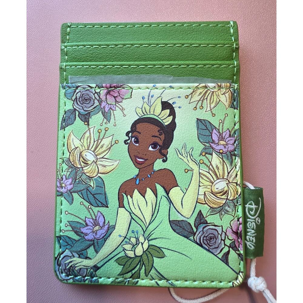 Loungefly Disney The Princess And The Frog Tiana Floral Cardholder | NWT - Picture 2 of 4